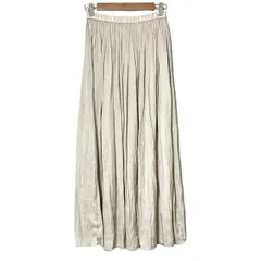 UNITED ARROWS(ユナイテッドアローズ) ロングスカート レディース - アイボリー マキシ丈/ウエストゴム