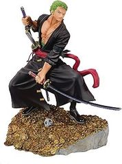 [중고](매우 좋은) BANDAI SPIRITS 피규어츠 ZERO ONE PIECE 로로노아 조로 -WT100 기념 오다 에이이치로 신작 대해적 백경- 약 170mm ABS&PVC제 도장이 끝난 완성품