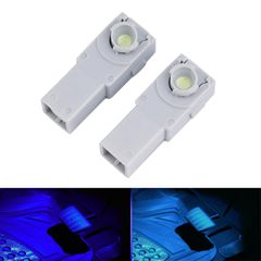 新品 GIMUYA トヨタ カムリ 70系 フットランプ led インナーランプ AXVH70 WA/G/X H29.7～ 専用 グローブボックス コンソール LEDルームランプ インテリア カスタムパーツ 2pcsセット ブルー