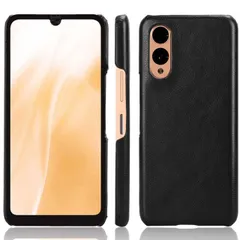 arrows We2 ケース F-52E レザー ハード ケース 【Color】ブラック