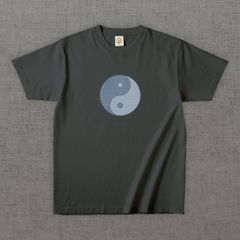 和柄Tシャツ　小紋 胡麻 -彩・円-