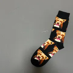 動物シリーズ　ラブラドール柄靴下　〜犬ソックス〜　レディースソックス