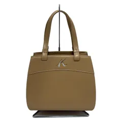 KITAMURA(キタムラ) ハンドバッグ - ベージュ レザー