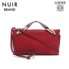 LOEWE ロエベ ショルダーバッグ ロゴ ミッシー レザー スモール 【大幅  