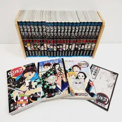 【小牧店】鬼滅の刃　全２３巻+３冊(公式ファンブック 鬼殺隊見聞録２冊＋鬼殺隊報特別報告書：２２巻同梱版特典)セット・まとめ売り① ／※ばら売り不可【S207-1696】