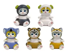 【中古】トレーディングフィギュア 全5種セット 「mofusand インテリアミニフィギュア4」