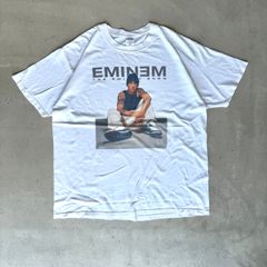 00s エミネム Eminem ヴィンテージTシャツ ミュージックT 白色XL