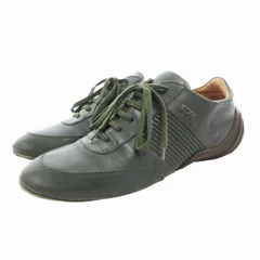 ラルフローレン RALPH LAUREN デッキシューズ レースアップ レザー 8.5 26.5cm 緑 グリーン /HO ■GY99のサムネイル