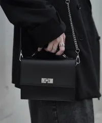 Rename  メタル チェーン ショルダーバッグ 2way スクエア トート RSG24043のサムネイル