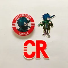 VanilLa 缶バッジ ステッカー Amazon.co.jp: Crazy raccoon vanilla バニラ 缶バッジ