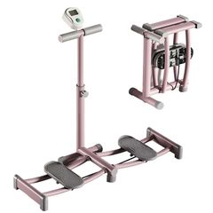 Leg Training Diet Equipment, Foldable Ski Simulation Trainer, Indoor Exercise Equipment, Slimming Legs, Postpartum Exercise, Pelvic Floor Muscle Training, Thigh Trainer, Balance, with Armrests, No Counter