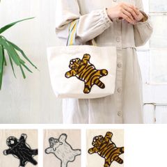 未使用タグ付き⭐︎虎屋ういろ×earコラボミディアムトートバッグ