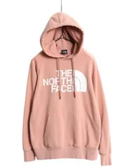 【お得なクーポン配布中!】 US企画 ノースフェイス プリント スウェット フード パーカー レディース XS / The North Face アウトドア プルオーバー トレーナー 裏起毛