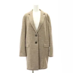 ポールスミス PAUL SMITH ウールカラーコート ロング M 茶 ブラウン /HK ■OSのサムネイル