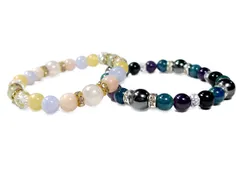 ペア ブレスレット パワーストーン 天然石 ペアブレスレット アクセサリー メンズブレスレット レディースブレスレット 男性用