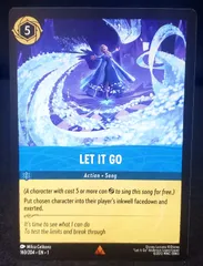 LET IT GO ディズニーロルカナGP ホイル　上位賞品 LET IT GO ディズニーロルカナGP ホイル 上位賞品