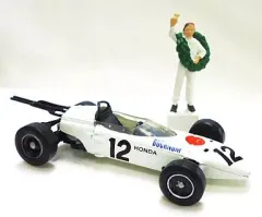 【中古】食玩 トレーディングフィギュア 【シークレット3】Honda F-1/RA-272(12番) 「タイムスリップグリコ第2弾」
