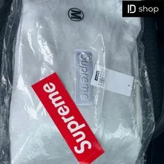 Supreme x MM6 Maison Margiela シュプリーム x MM6メゾンマルジェラ Foil Box Logo Hooded Sweatshirt White - 24SS フォイル ボックス ロゴ フーデッド スウェットシャツ ホワイト