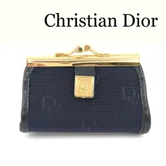 クリスチャンディオール　ChristianDior トロッター　がま口　小銭入れ Christian Dior トロッター がま口コインケース Dior dior