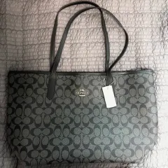 COACH COACH(コーチ) シグニチャー トートバッグ ショッパーバッグ 5696 ー SVTSQ レディースバッグ