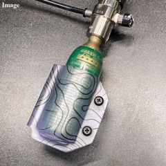 六七五 グリーンガス 外部ソース 専用 ホルダー Topo Clearカラー 国内製造品