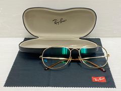【中古品】レイバン サングラス 眼鏡フレーム RB3735V RayBan アビエーター ○YR-18783○