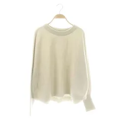 スピック&スパン Spick&Span 25SS バルキーヤーンドルマンロングリブニット セーター ライトグレー /DO ■OS