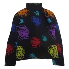 ISSEY MIYAKE イッセイミヤケ me ミー MI01FJ151 ボックスプリーツ プリント ボトルネック カットソー 長袖 ブラック系【中古】のサムネイル
