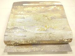 袋帯 春秋秀麗 金箔六通 - メルカリ