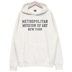 THE MET　メトロポリタン美術館　メトロポリタン美術館ロゴプリントパーカー　スウェット　8054000210619