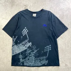 00年代 NIKE ナイキ プリントTシャツ ロゴ刺繍  メンズXL 