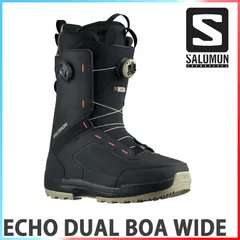 SALOMON ECHO DUAL BOA WIDE ダブルボア ワイドフィット Salomon Echo Dual BOA Snowboard Boots - Men's - 2024/2025