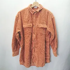 ◇ ocean pacific オーシャンパシフィック 長袖 シャツ サイズL オレンジ系 メンズ E  【1406050075927】