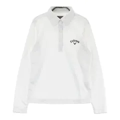 サイズ：M CALLAWAY キャロウェイ  長袖ポロシャツ ブラッグチェック柄 ホワイト系 [240101318254]# ゴルフウェア レディース ストスト