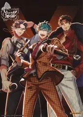 【中古】キャラカード どついたれ本舗ver. 2L版ブロマイド 「CD ヒプノシスマイク -Division Rap Battle- 2nd D.R.B どついたれ本舗 VS Buster Bros!!!」 TSUTAYA購入特典