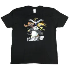 【XL】新品 映画 カンフーパンダ Kung Fu Panda Tシャツ Squad Up ポー