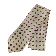 バーバリーズ BURBERRYS 花柄刺繍 シルクネクタイ メンズ 表記無 