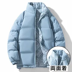 中綿ジャケット メンズ レディース 立ち襟 キルティング 男女兼用 アウター ジャンパー 中綿ブルゾン メンズジャケット 中綿コート 無地 シンプルqcwhx13