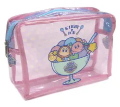 【中古】バッグ(キャラクター) カービィ＆ワドルディ(ピンク) くりあなポーチ 「一番くじ 星のカービィ KIRBY ★ ICE CREAM」 D賞