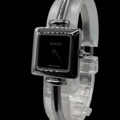新品電池稼働 良品 GUCCI グッチ 1500L ピンクシェル文字盤