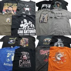 古着卸 まとめ売り 人物 半袖Tシャツ 16枚セット (メンズ XL /2XL ) アディダス モハメドアリ プロチーム NBA 中古 古着 NA6982