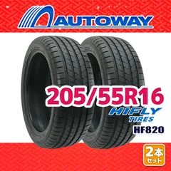 【AUTOWAY】 新品 205/55R16 サマータイヤ HIFLY HF820 16インチ 2本セット 夏タイヤ オートウェイのサムネイル