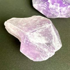 【２点１２８g 】アメジスト ラフ原石 天然石 パワーストーン 紫水晶