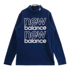 サイズ：2 NEW BALANCE GOLF ニューバランス 2023年モデル フリース 長袖Tシャツ  ネイビー系 [240101499262] ゴルフウェア レディース ストスト