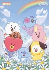 [중고] 팜플렛 ≪팜플렛(그림)≫ 팜플렛)BT21 5th ANNIVERSARY~Always together~ ART MUSEUM