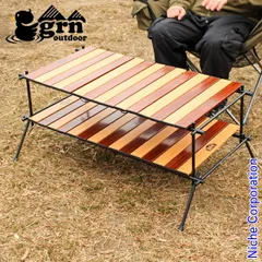 【新品】 grn outdoor  NIKAI DA テーブル GO3404F-CRAZY アウトドアテーブル キャンプテーブル 机 キャンプテーブルのサムネイル