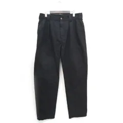 エクストララージ X-LARGE 20SS ワークパンツ タックパンツ 34 黒 ブラック /Z