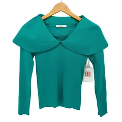 スナイデル snidel 23AW ビッグカラーニットプルオーバー  レディース ONE SIZE 