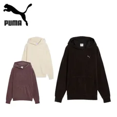 お買得 プーマ PUMA レディース ESS ELEVATED コンフォート ベロア フーディ 691004 トップス パーカー フード 太畝 リラックス
