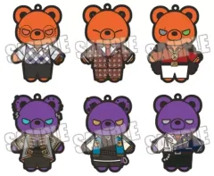 【中古】雑貨 全6種セット 「ヒプノシスマイク-Division Rap Battle- くま・ぐるみ ラバーストラップ Vol.3」